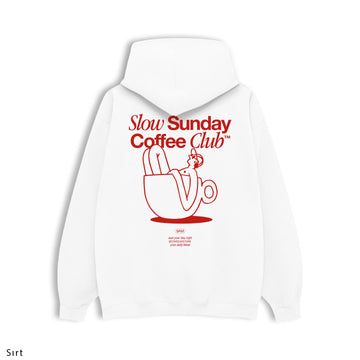 Regular Hoodie "Slow Sunday Coffee Club"