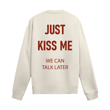 Oversize Sweatshirt "Kiss Me"