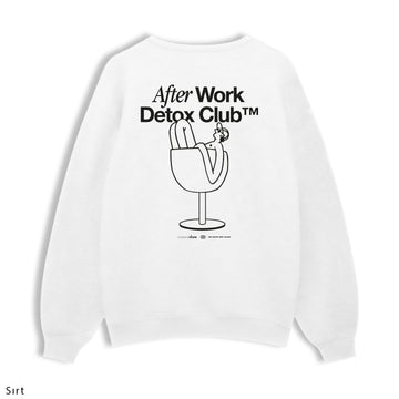 Regular Sweatshirt "After Work Detox Club"