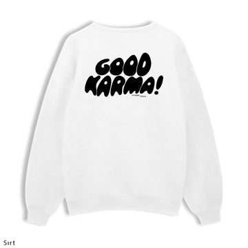 Regular Sweatshirt "Good Karma"