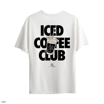 Oversize T-Shirt "Iced Coffee Club"