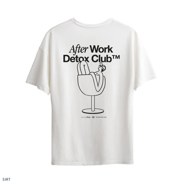 Oversize T-Shirt "After Work Detox Club"