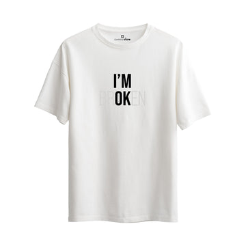 Oversize T-Shirt "I'm Ok"