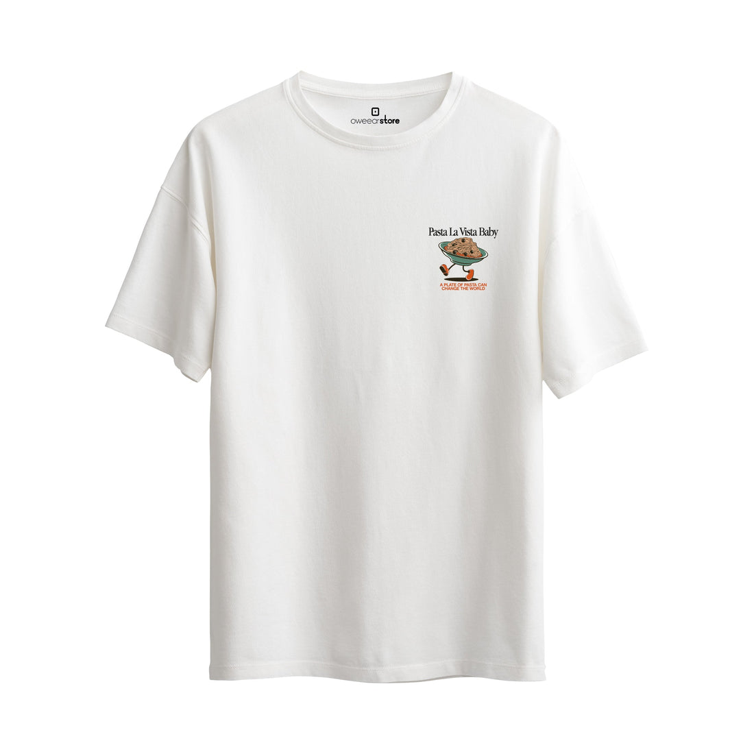 Oversize T-Shirt "Pasta La Vista Baby"