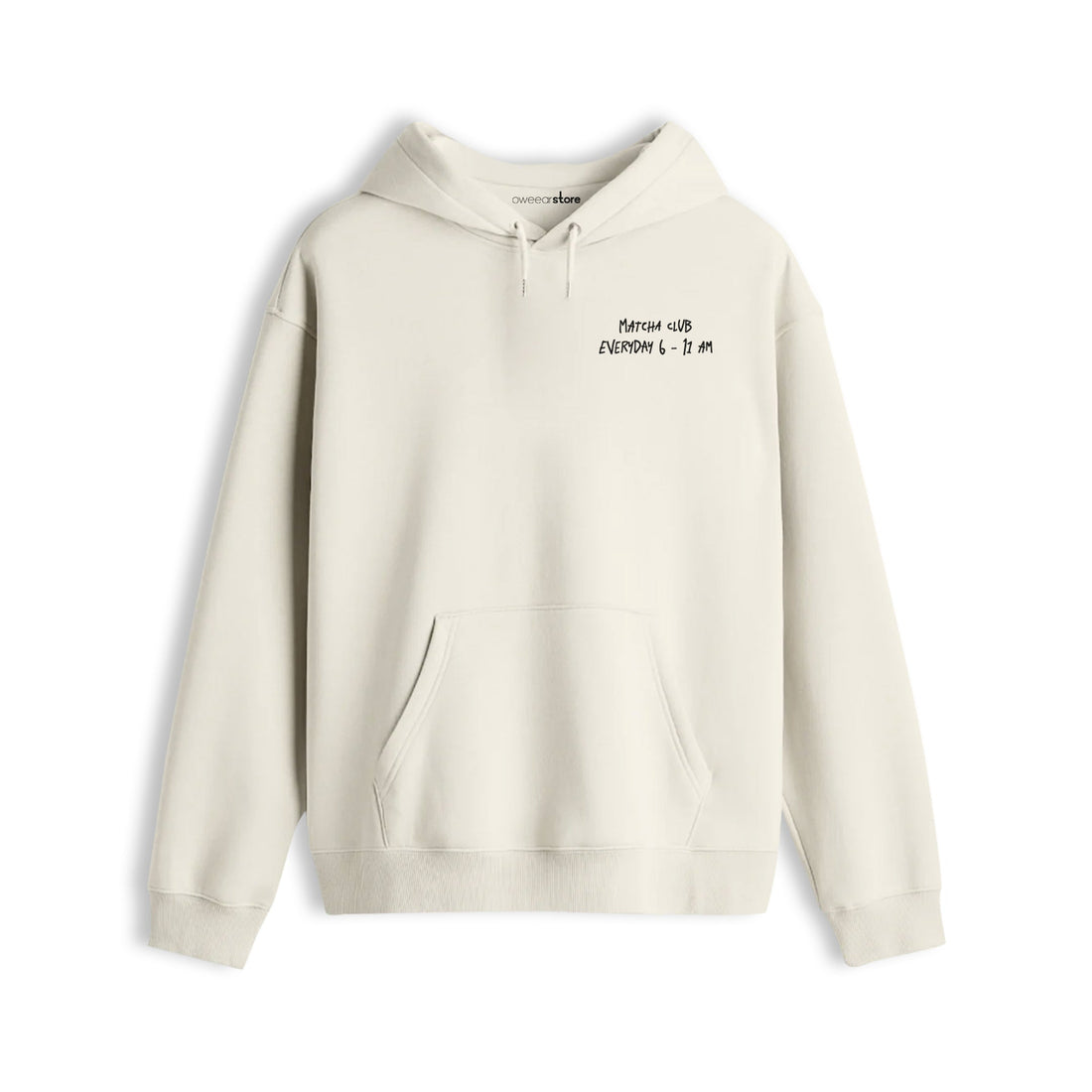Oversize Hoodie "Matcha Mornings"