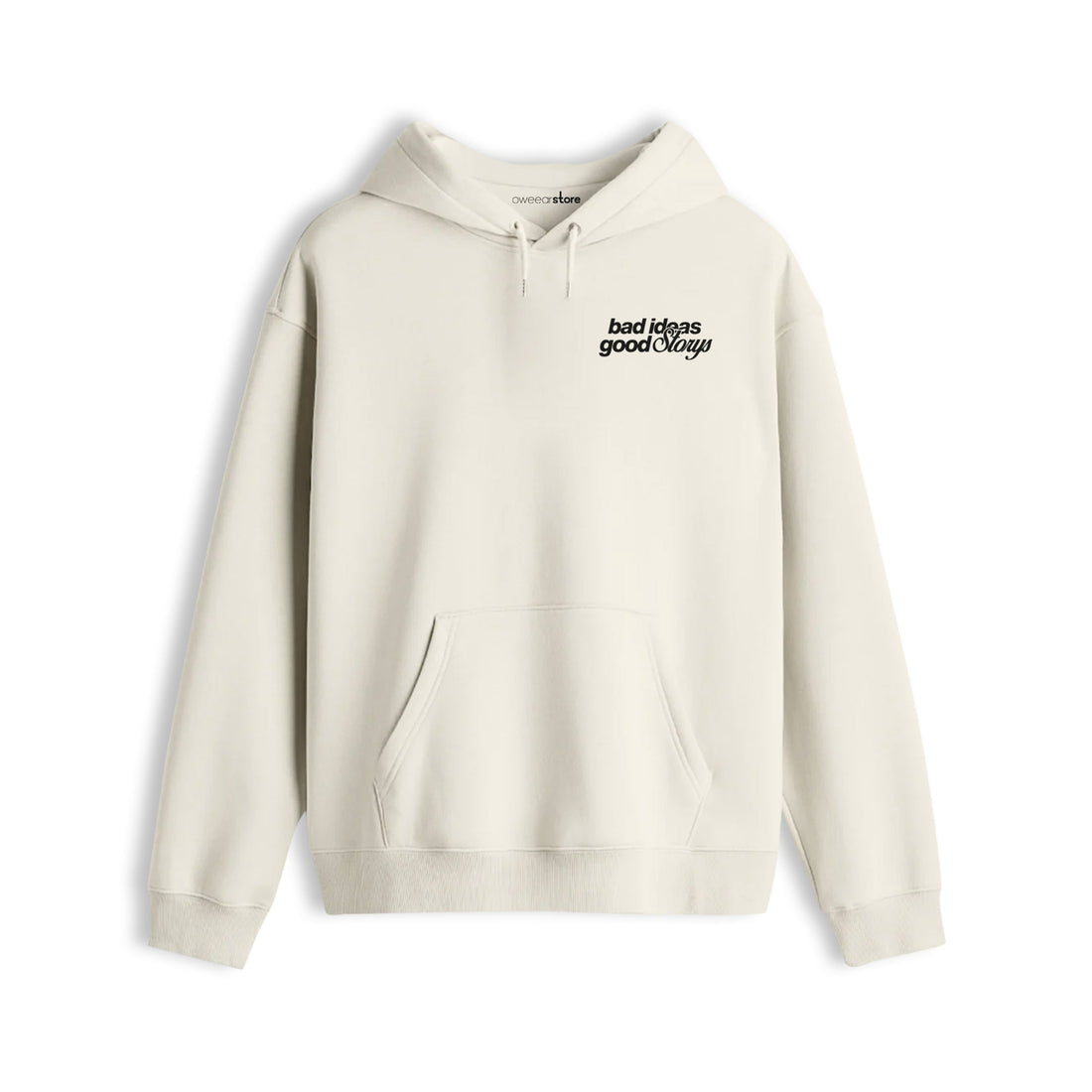 Oversize Hoodie "Bad Ideas Good Storys"