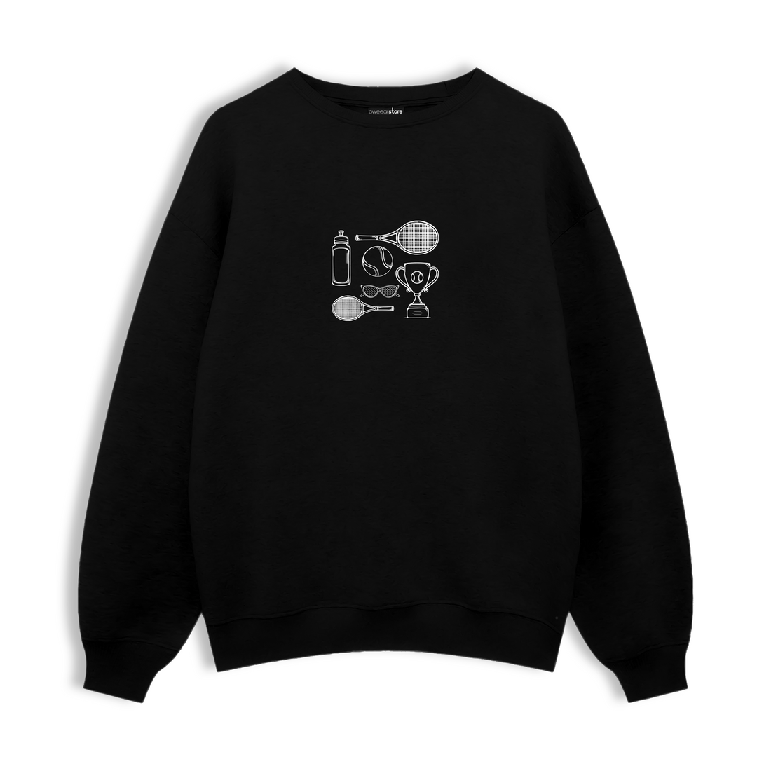 Regular Sweatshirt "Tennis Player"
