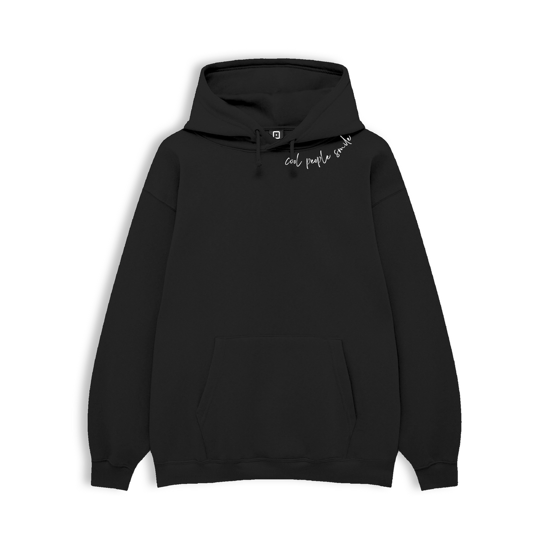 Regular Hoodie "Cool People Smile"