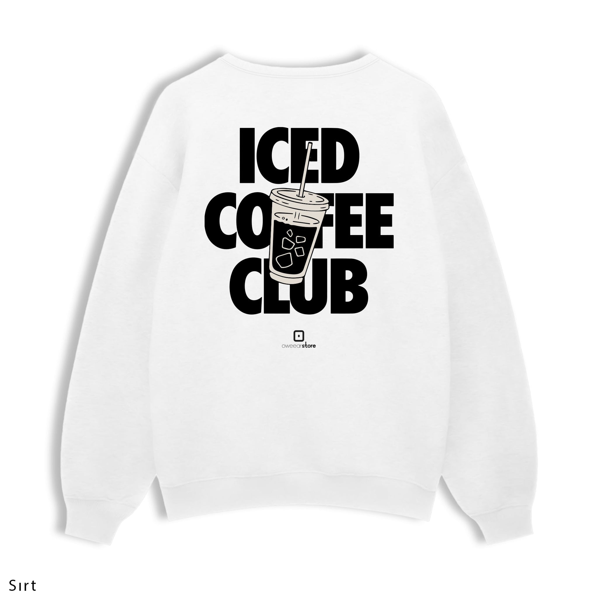 Regular Sweatshirt "Iced Coffee Club"