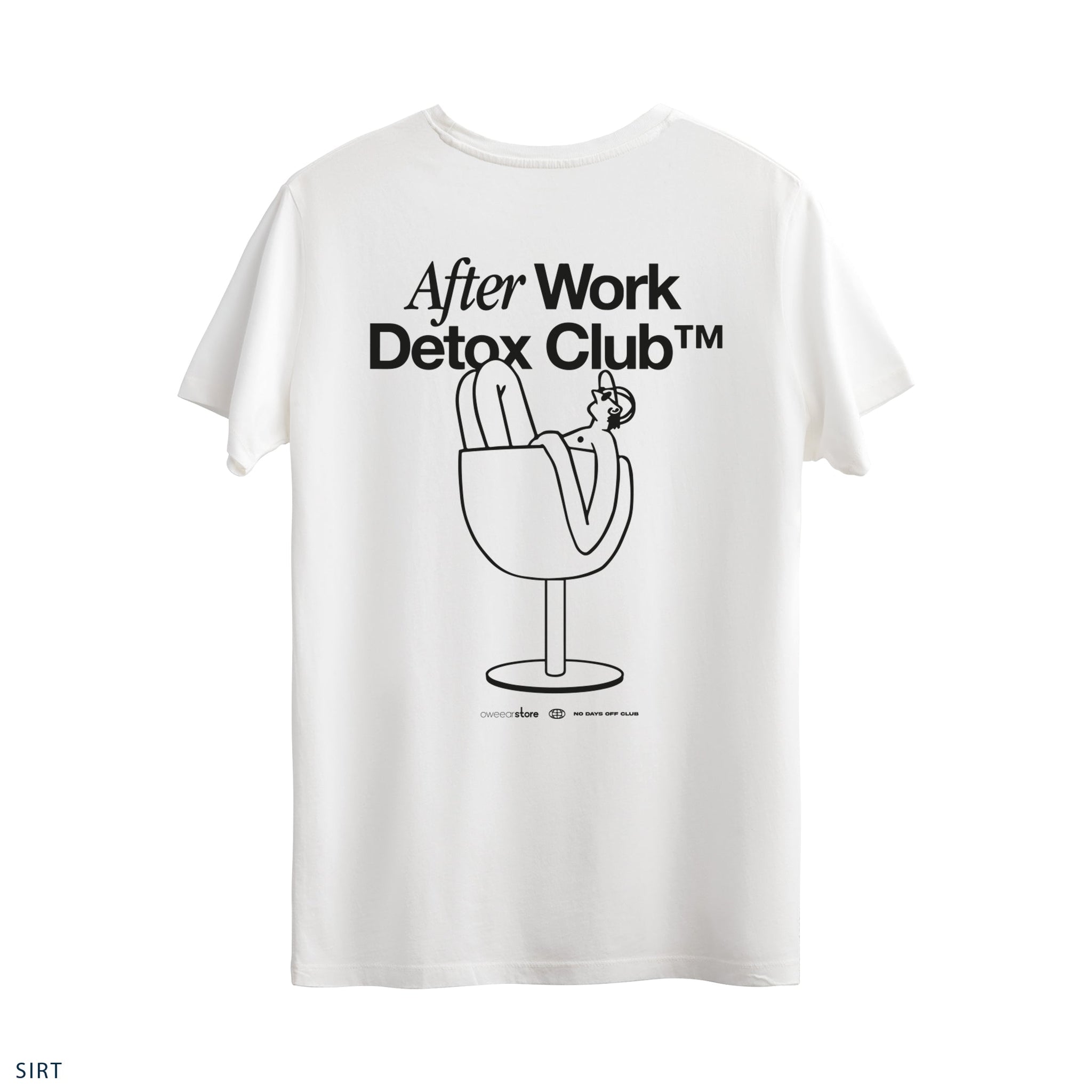Regular T-Shirt "After Work Detox Club"