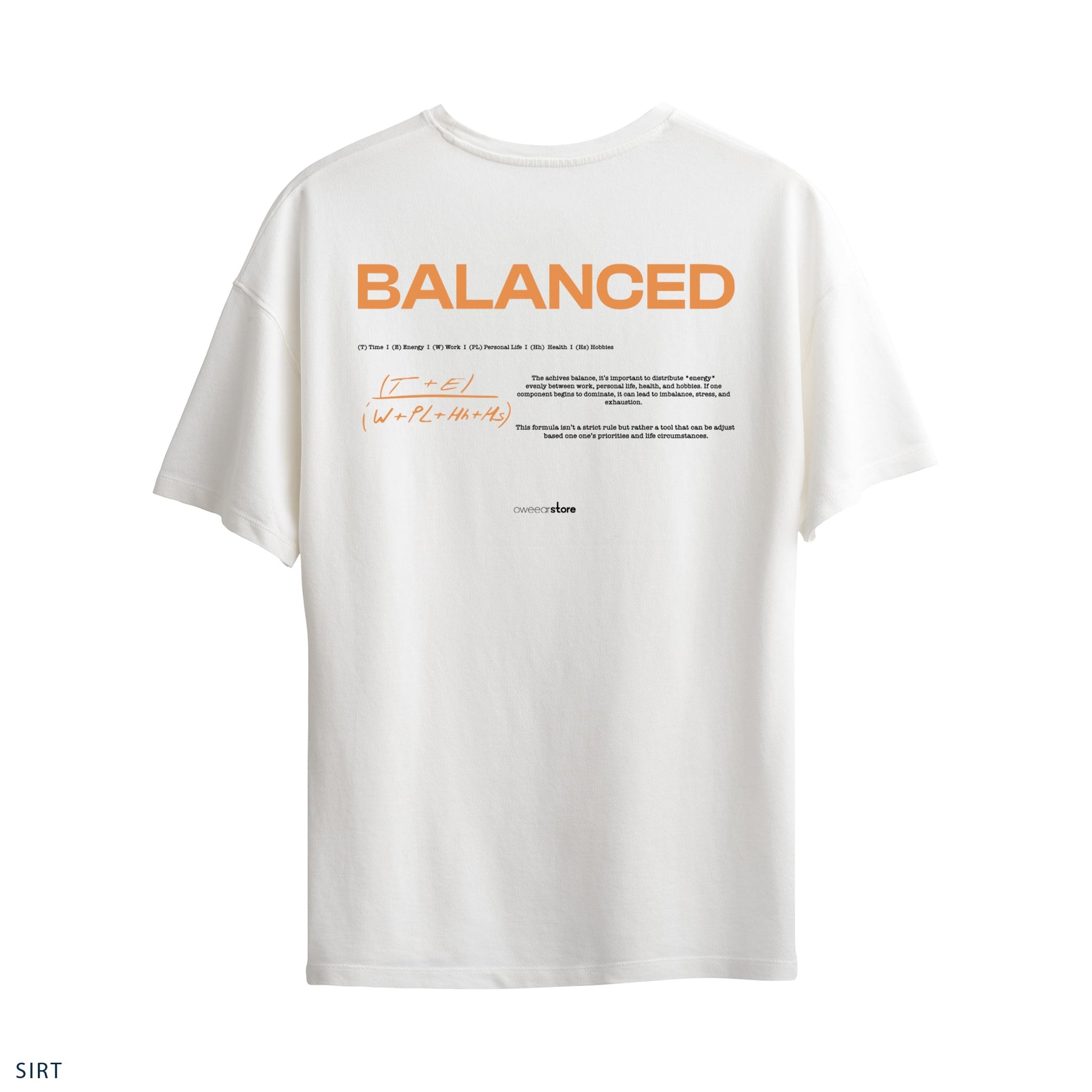 Oversize T-Shirt "Balanced"