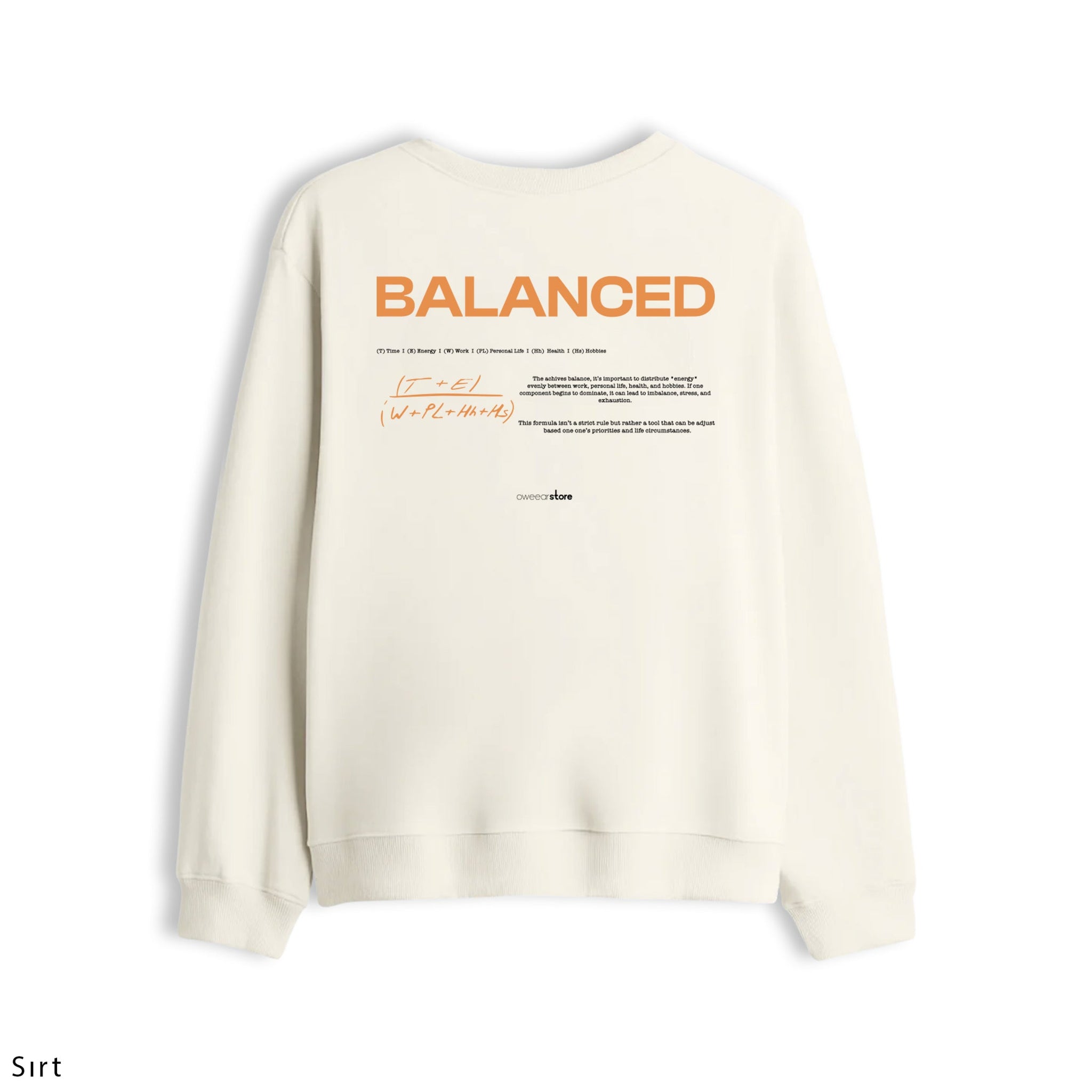 Oversize Sweatshirt "Balanced"
