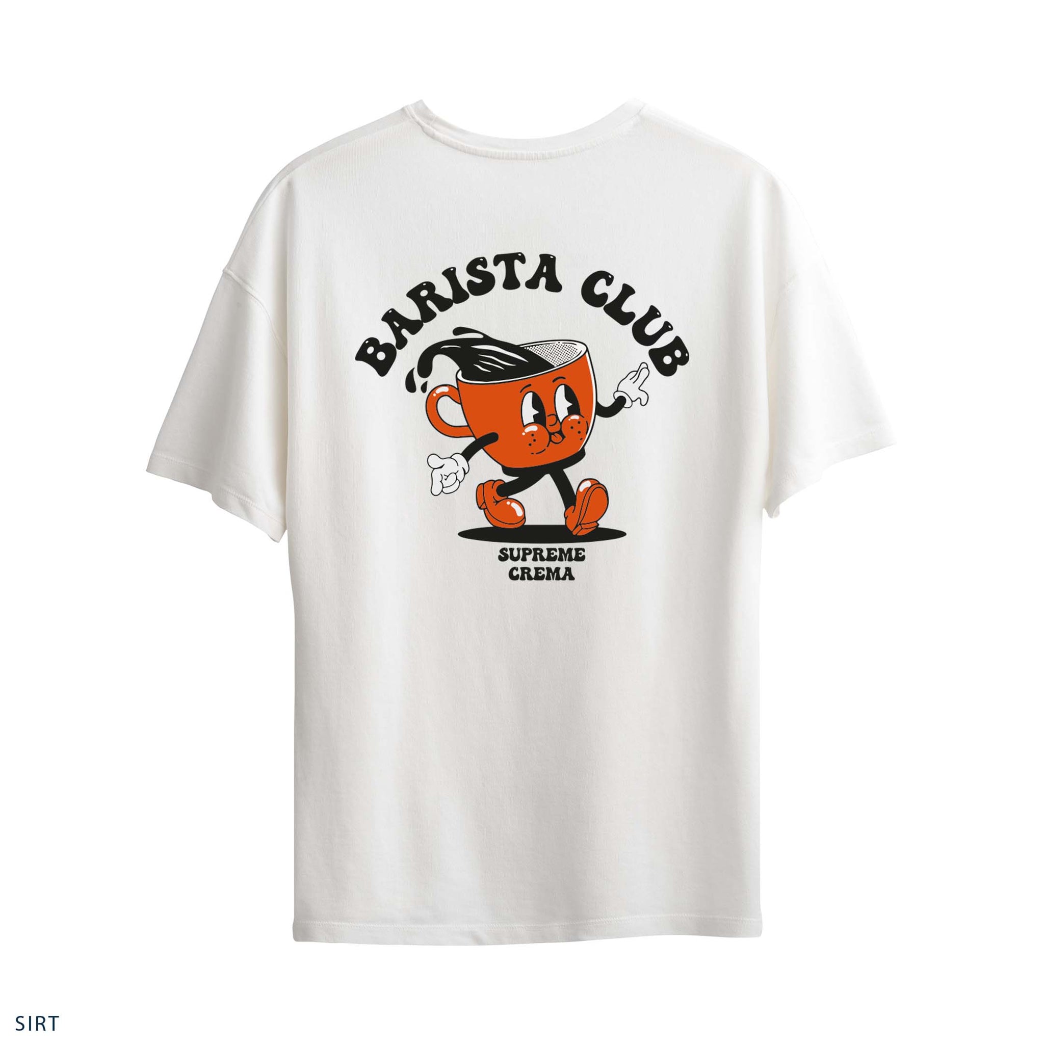 Oversize T-Shirt "Barista Club"