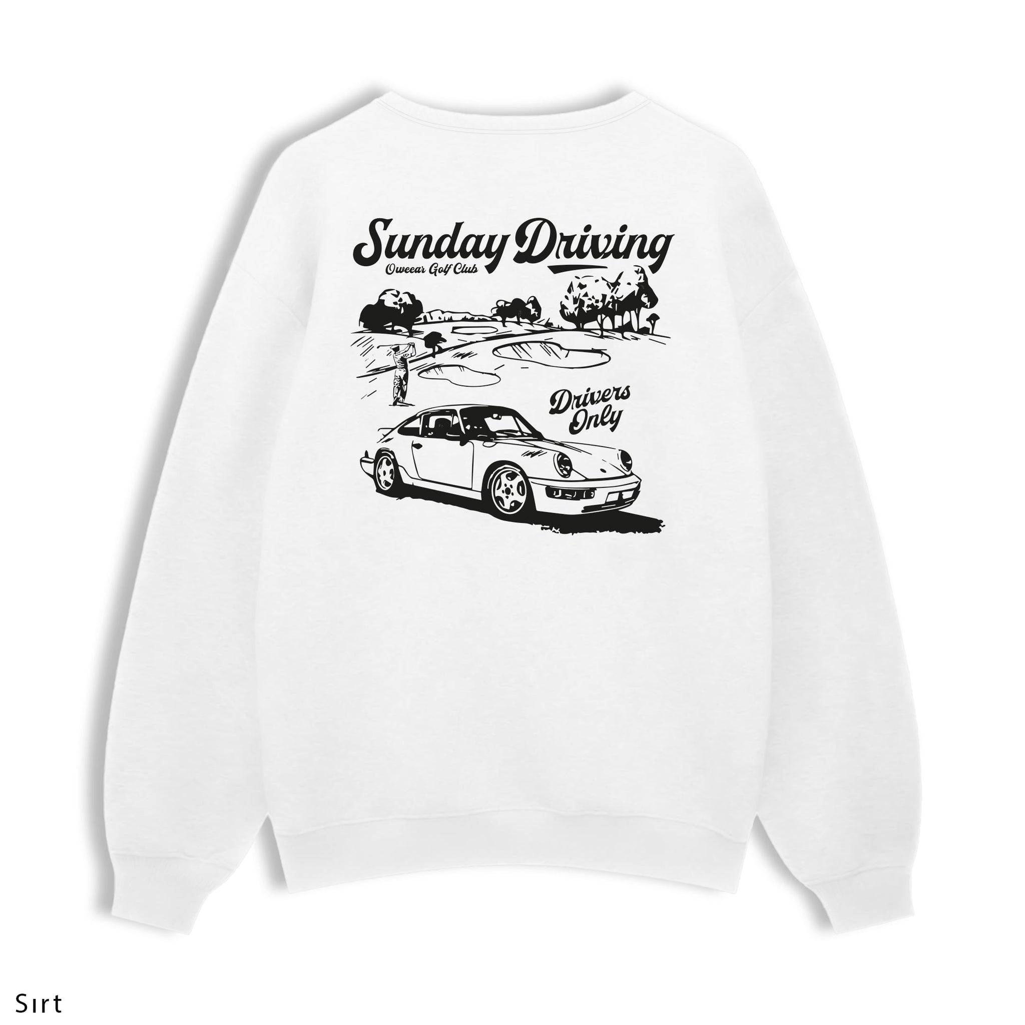 Regular Sweatshirt "Sunday Driving Club"
