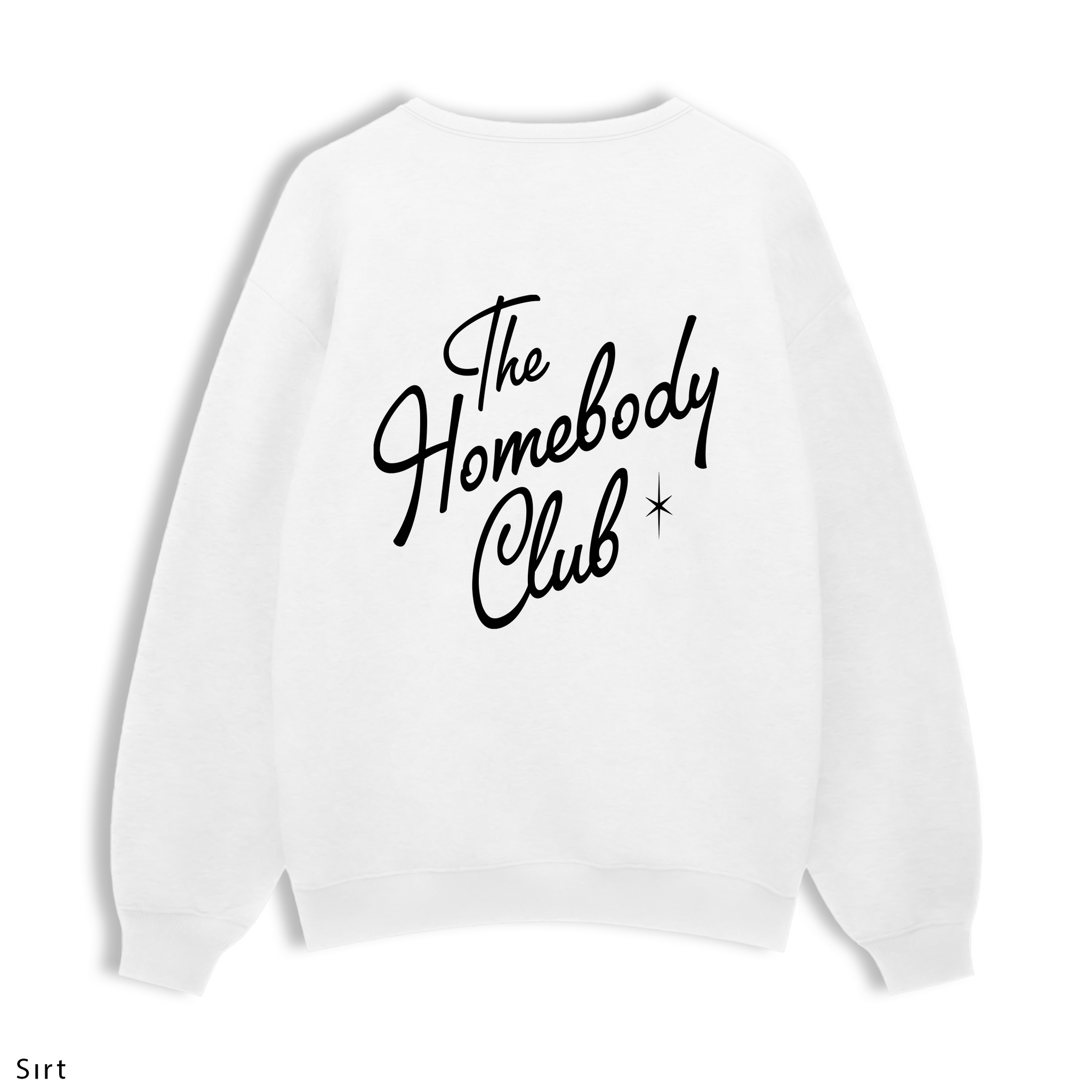 Regular Sweatshirt "The Homebody Club"