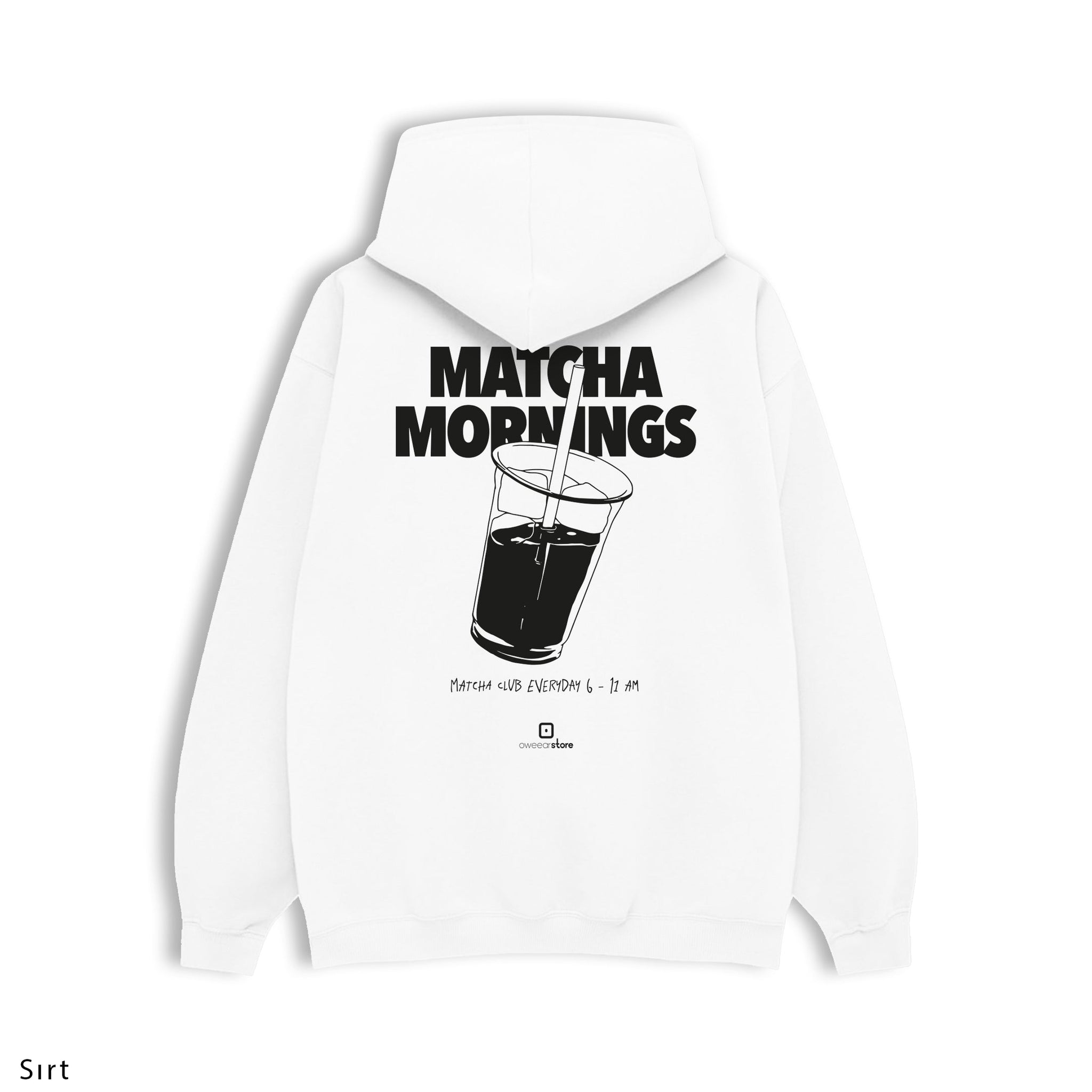 Regular Hoodie "Matcha Mornings"