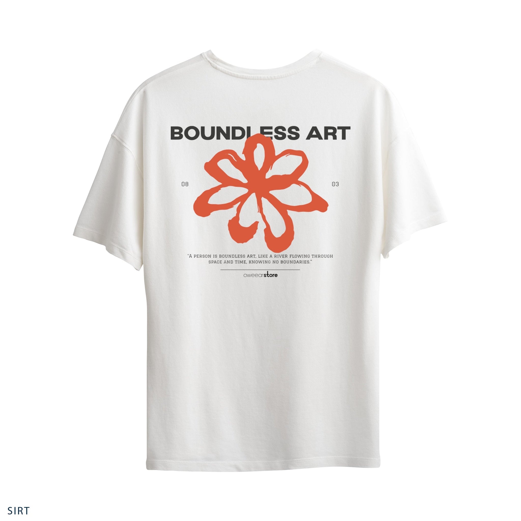 Oversize T-Shirt "Boundless Art"
