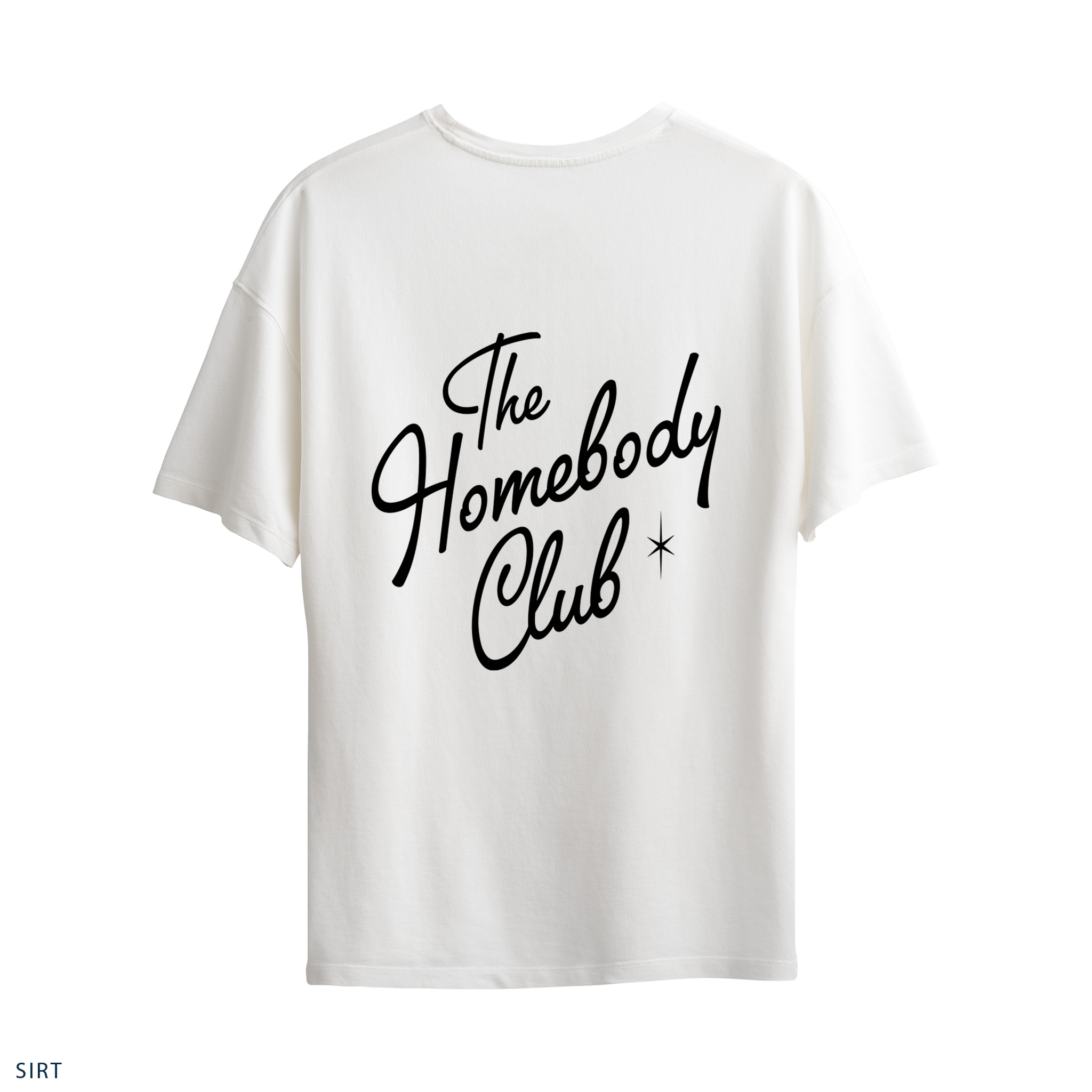 Oversize T-Shirt "The Homebody Club"