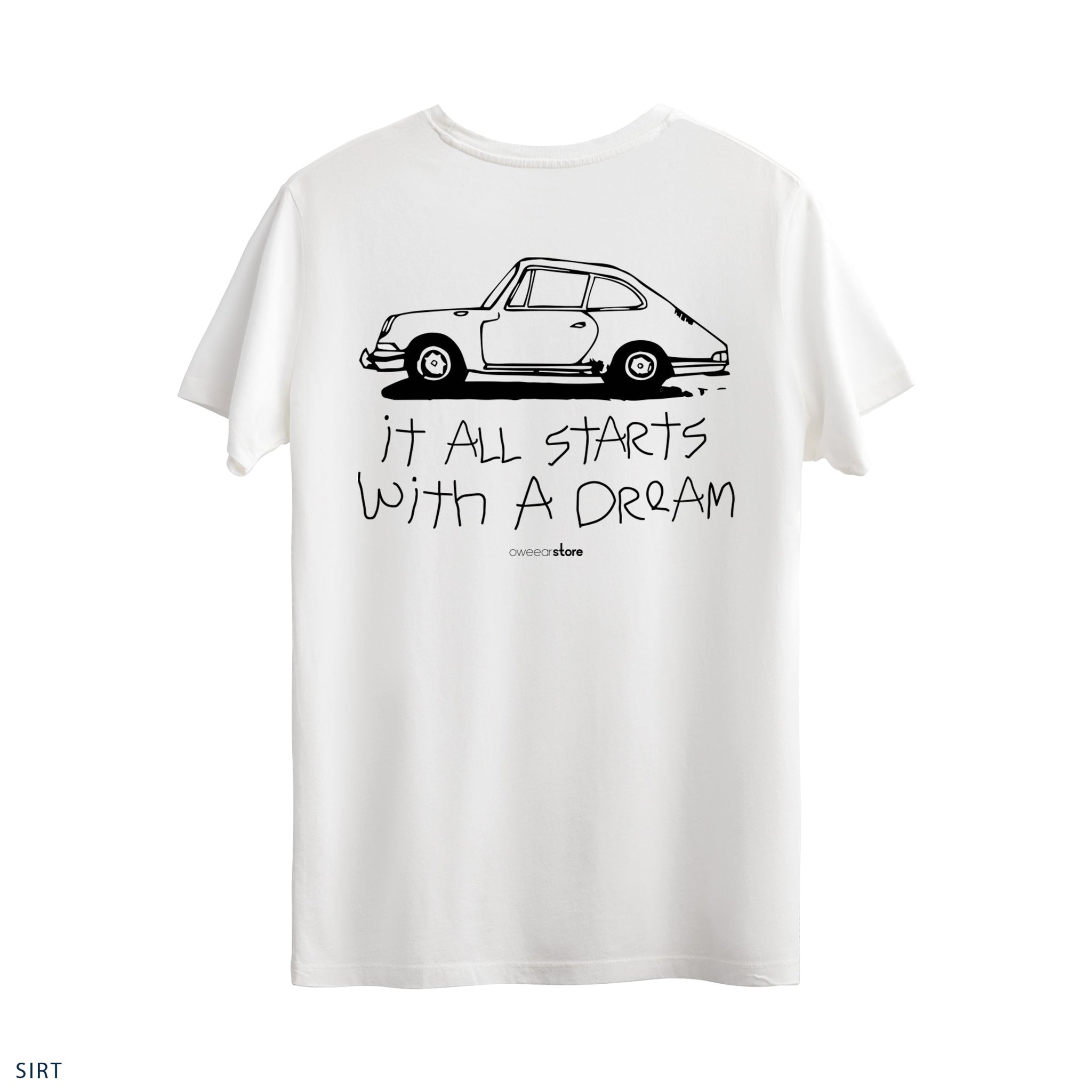 Regular T-Shirt "It All Start With a Dream"