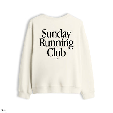 Oversize Sweatshirt "Sunday Running Club"