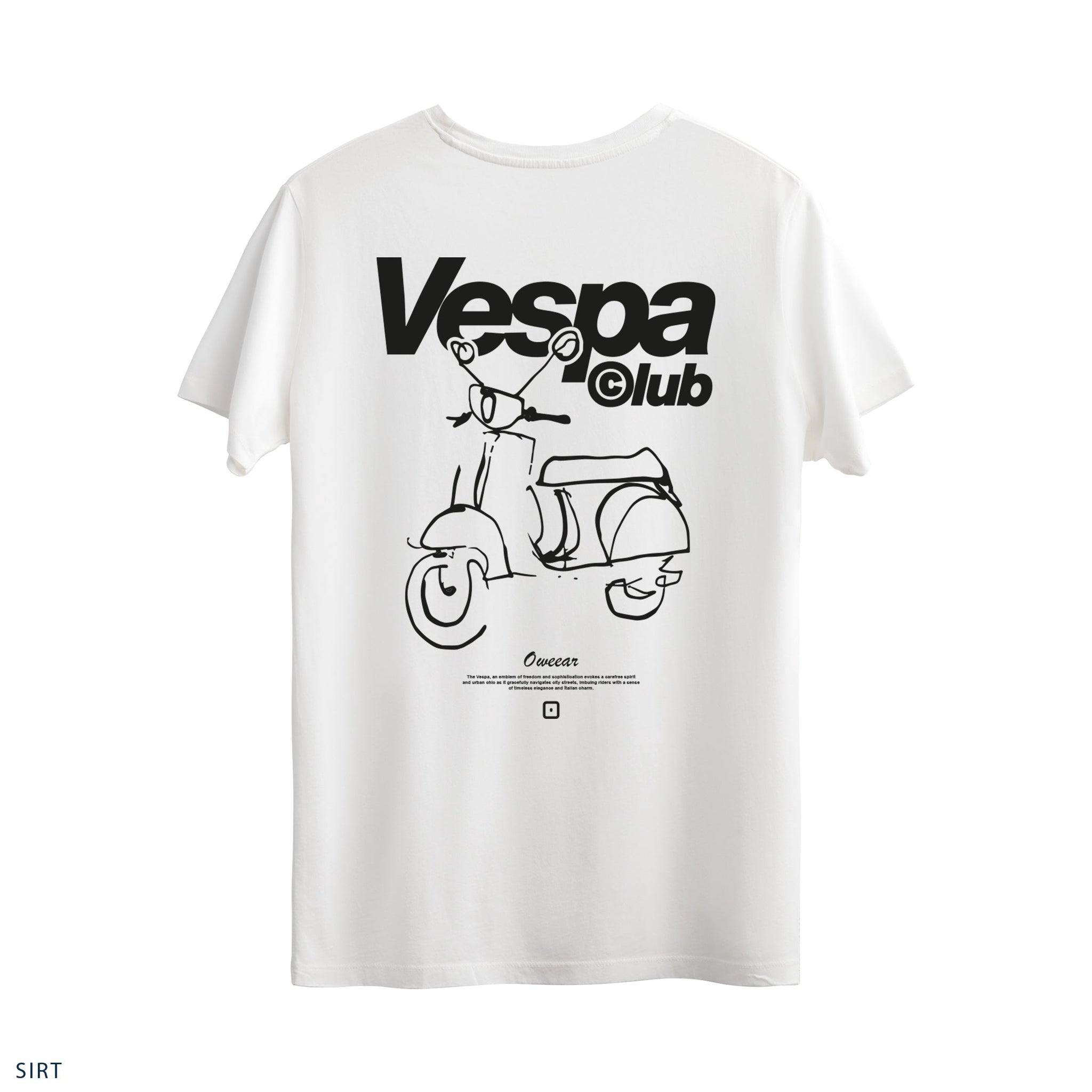 Regular T-Shirt "Vespa Club"