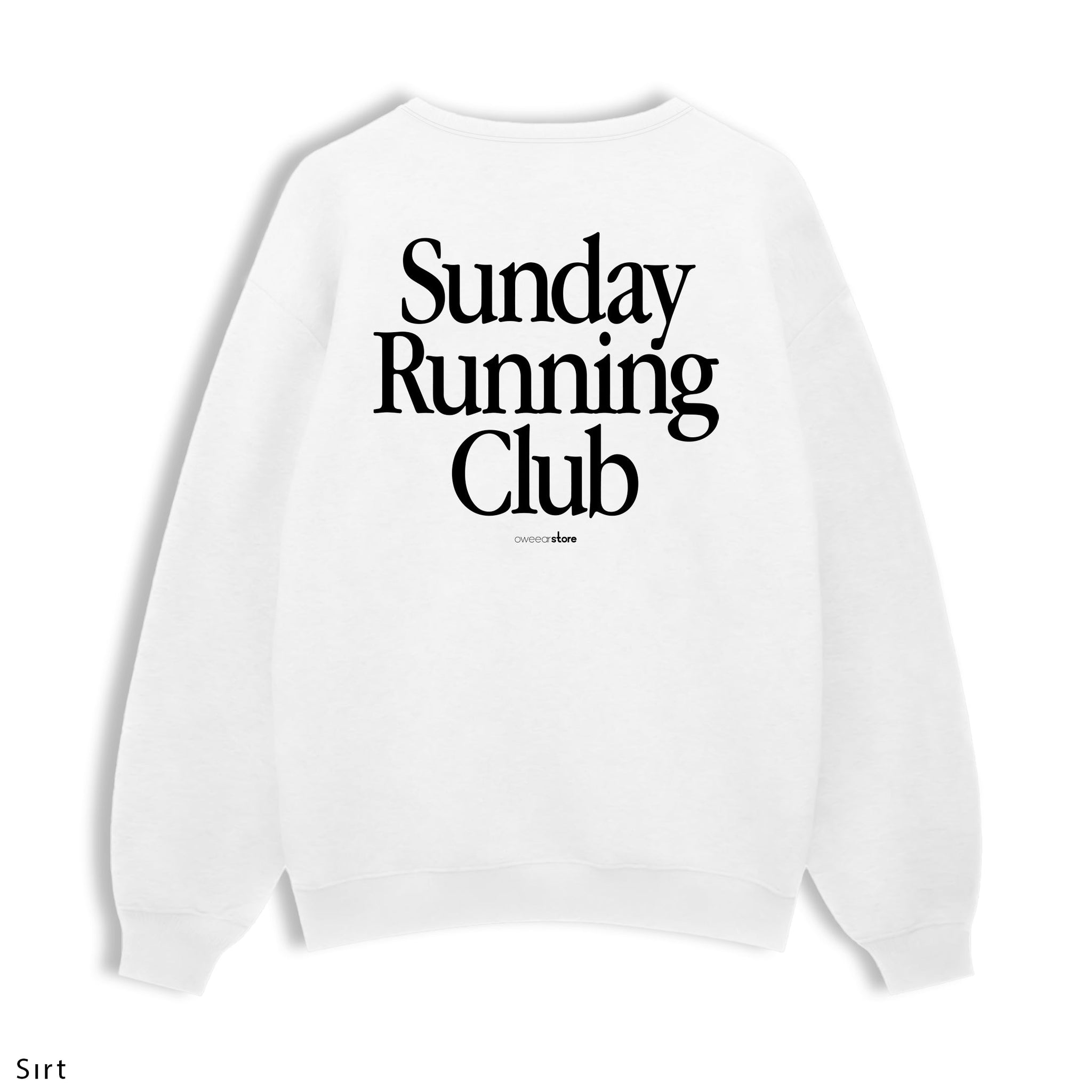 Regular Sweatshirt "Sunday Running Club"