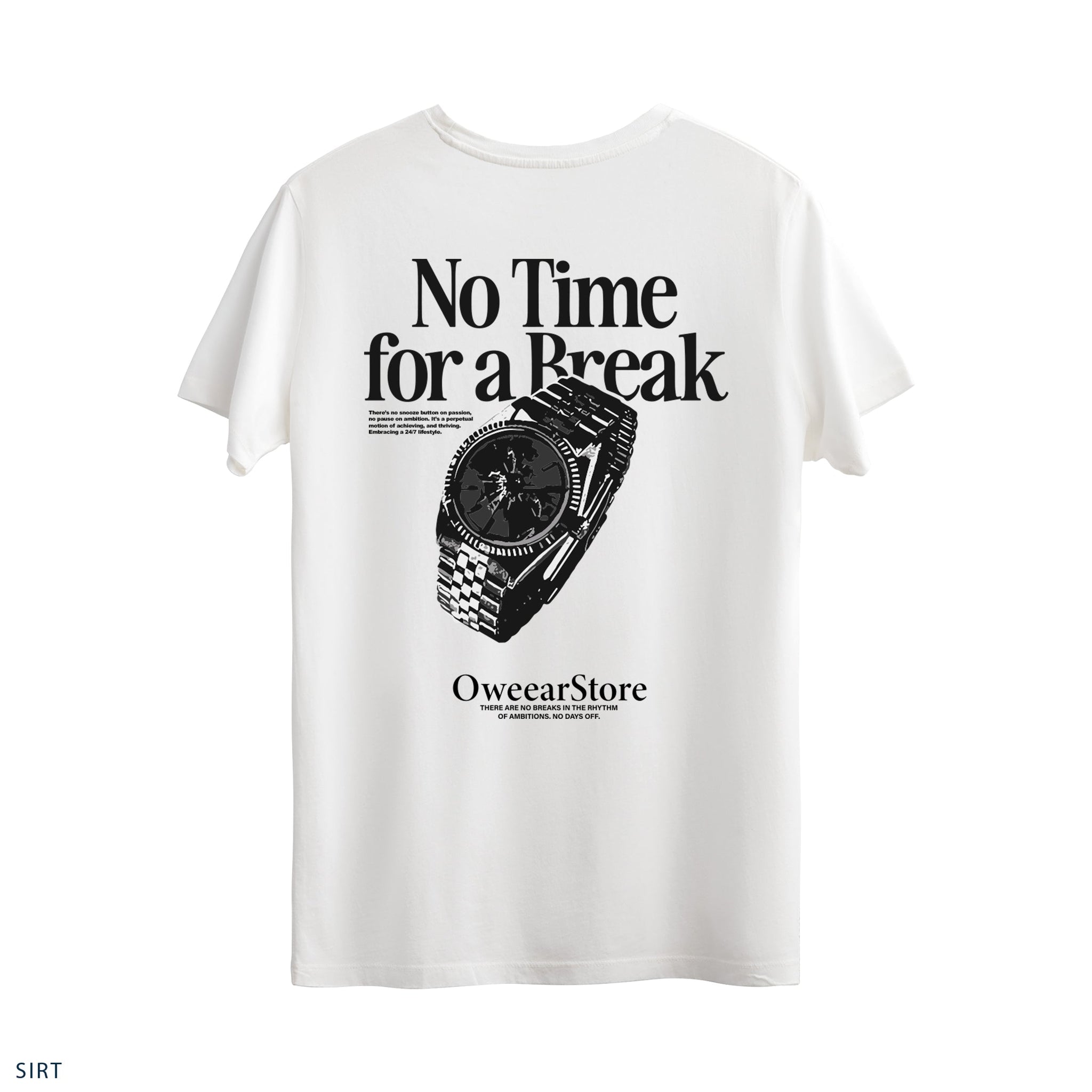 Regular T-Shirt "No Time For a Break"