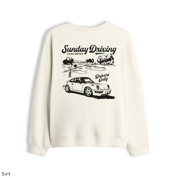 Oversize Sweatshirt "Sunday Driving Club"