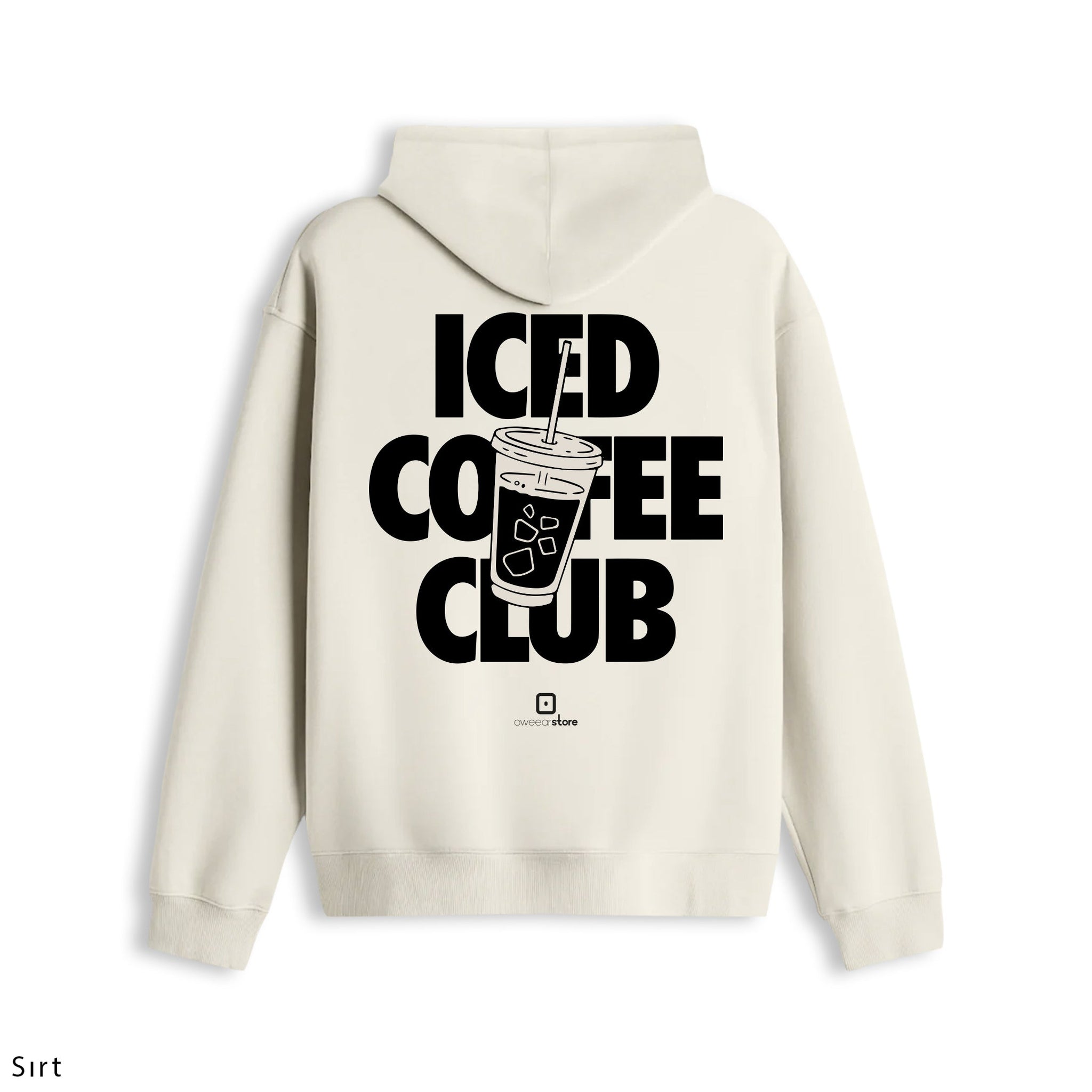 Oversize Hoodie "Iced Coffee Club"