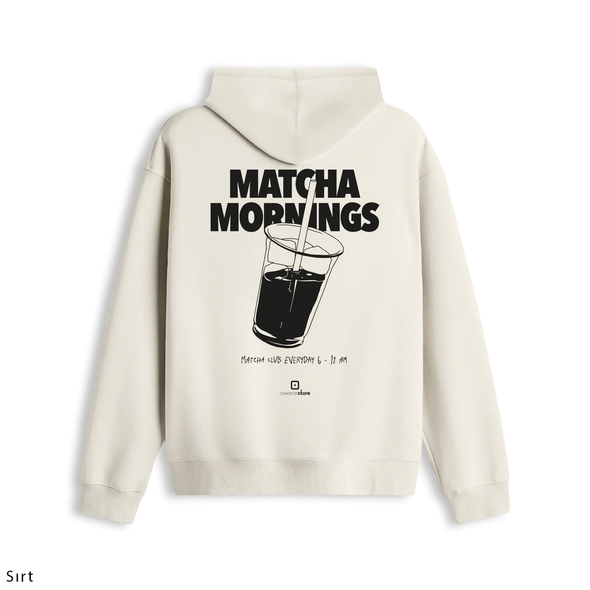Oversize Hoodie "Matcha Mornings"