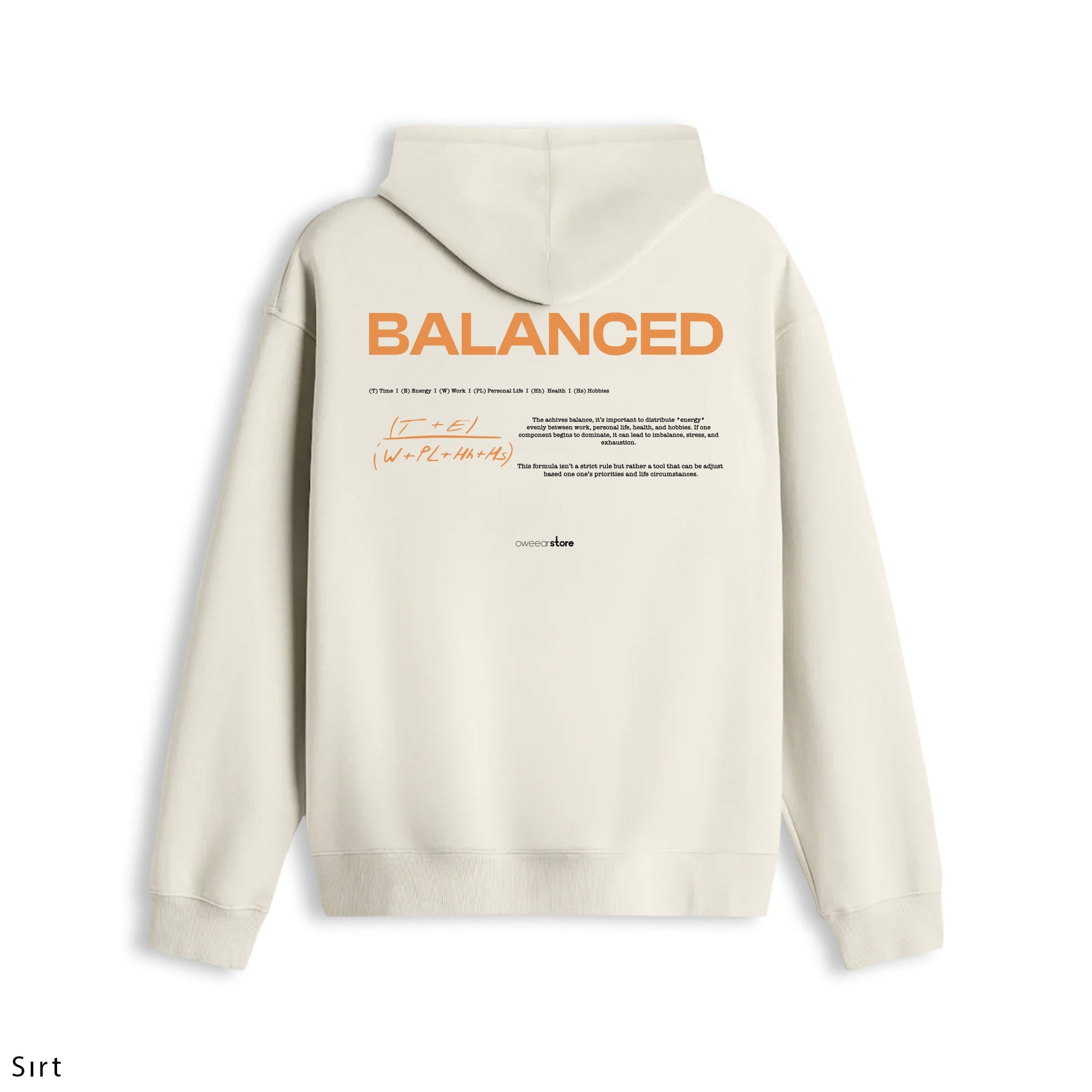 Oversize Hoodie "Balanced"
