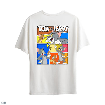 Oversize T-Shirt "Tom and Jerry"