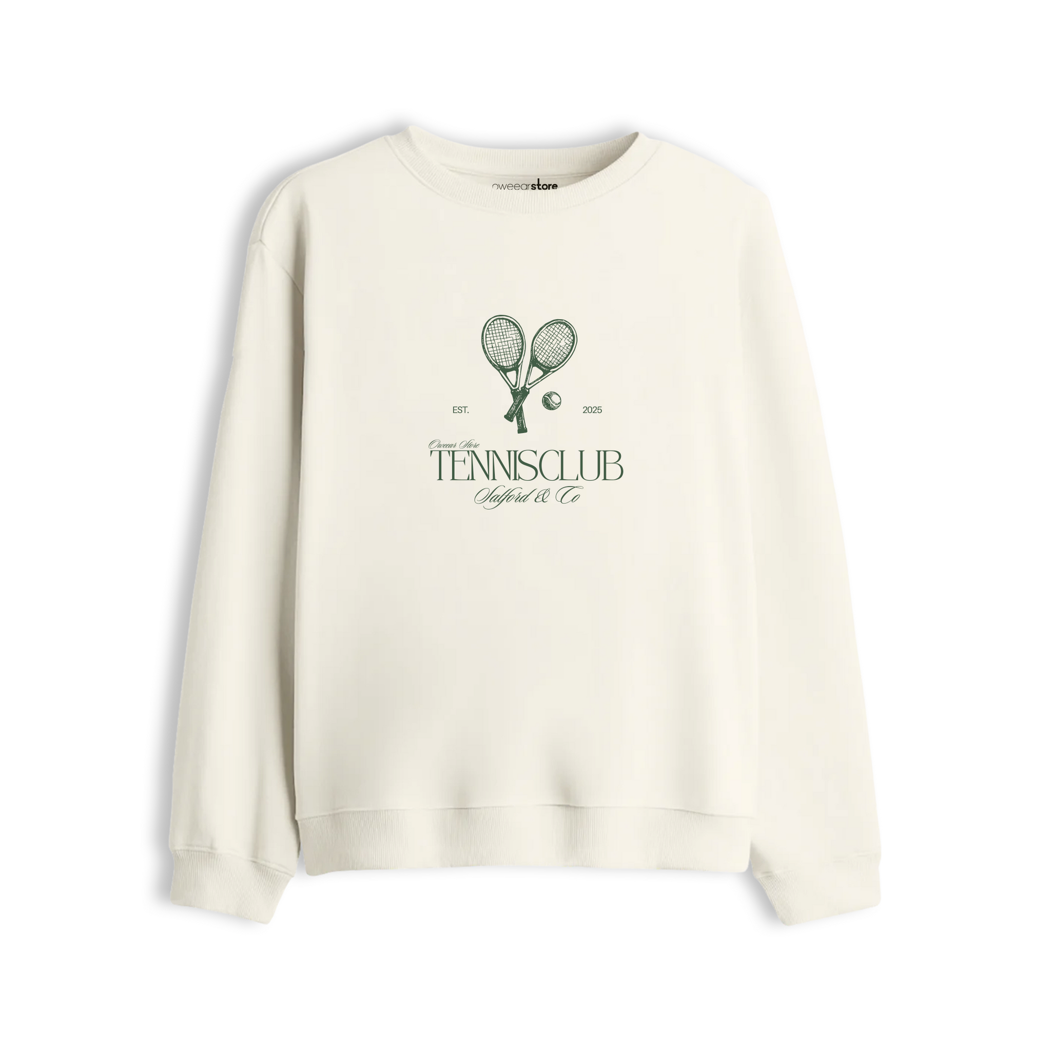 Oversize Sweatshirt "Tennis Club"